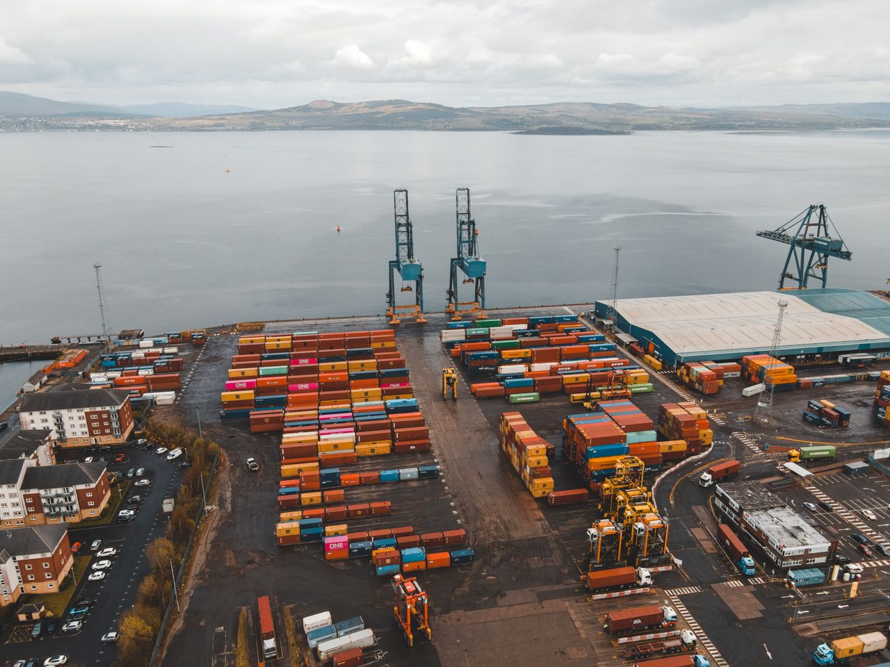 Containers at Port